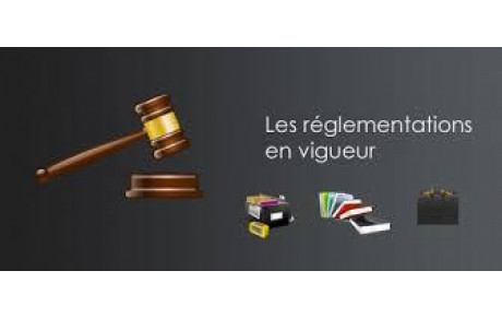 Nouveautés sur les réglementations 