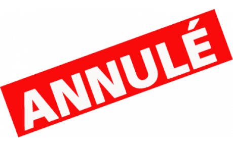 Entraînement annulé le samedi 11 janvier