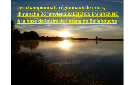 Engagements sur les championnats régionaux de cross dimanche 26 janvier