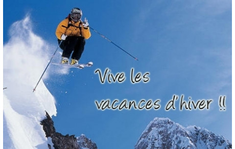 Demain les vacances et durant cette période vous avez droit aux entraînements et compétitions 