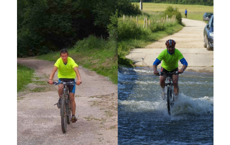 Les VTT au trail des Passerelles et revue de presse
