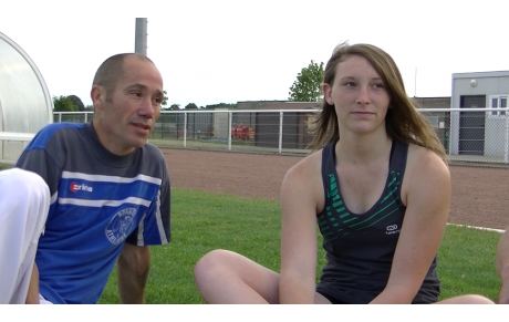 Marine à la finale Nationale des Pointes d'Or Collette BESSON ce week-end