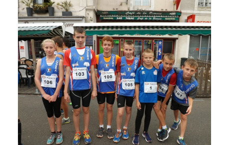 Les jeunes ont bien couru dimanche matin lors du trail urbain de CHATEAUDUN