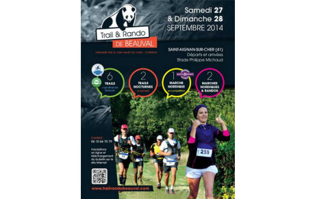 Gilles P sur l'ultra trail de BEAUVAL ce dimanche matin