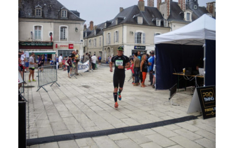 Sébastien, heureux de sa course Paris-Versailles