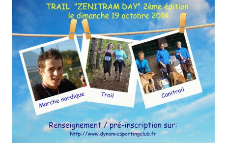 Un cani-trail et un trail à YMERAY pour les bleus