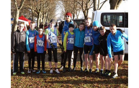Les régionaux de cross, de beaux résultats 