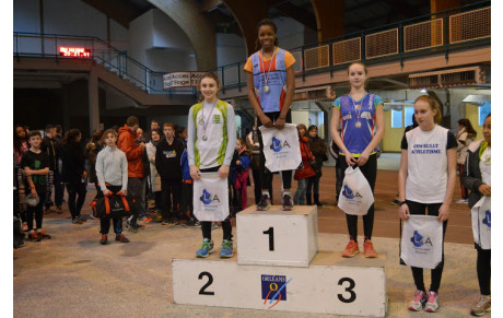 Podium, récompenses et records personnels lors des régionaux en salle 