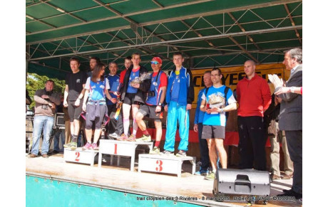 Les bleus toujours présents au Trail Cloysien des 3 Rivières 