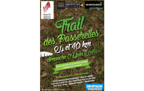 Le trail des Passerelles les infos