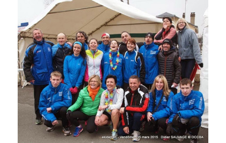 Une déferlante bleue à VENDOME avec 02 qualifications, 04 podiums dont 01 victoire à l'Ekiden 41