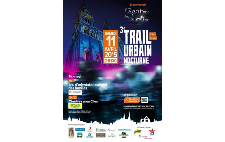 La grande foule samedi soir sur le trail Urbain de CHARTRES