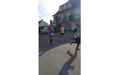 A LIFFRE (35) avec Julien sur le semi-marathon