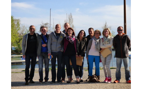 En immersion avec les bleus à AIX LES BAINS par Didier 