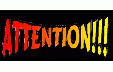 Pas d'entraînement samedi 25 avril l'après-midi