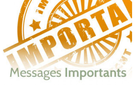 Messages (entraînements, déplacement à GIEN et veste trouvée lors des interclubs)