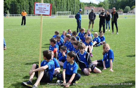 24 petits bleus en action sur la Poussinad’Eurélienne