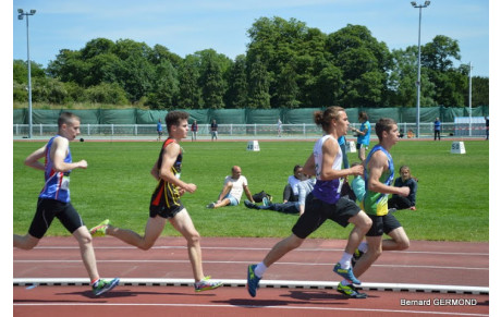Les régionaux de piste à CHARTRES, un record personnel et des belles performances
