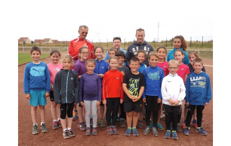 Les supers petits bleus au 07 ème Dec'Anat à NEUVILLE AUX BOIS ce samedi