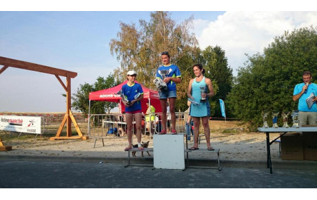 Qué calor au trail des Moulins mais rien ne les arrêtent!!! avec podium en prime