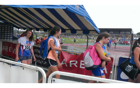 Marine au pied du podium et un record personnel qui vole en éclats!!!!