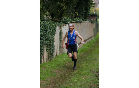 Guillaume au trail de RUSSY