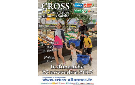 Engagements sur le cross international d'ALLONNES