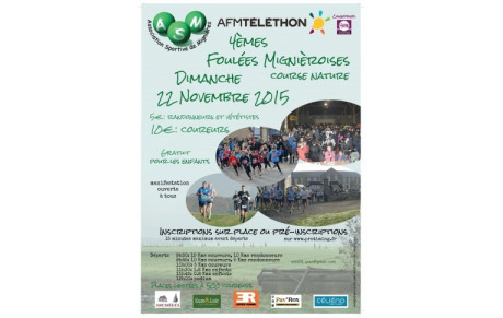 Ce dimanche sur les Foulées Mignièroises 