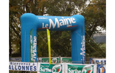 Cross international, le Maine Libre ALLONNES SARTHE avec les bleus