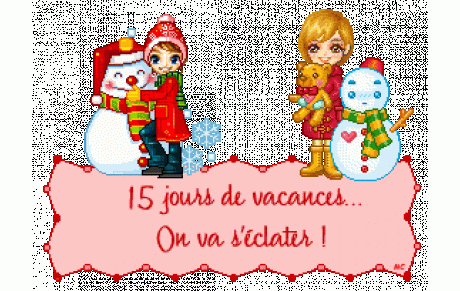 Vacances et infos sur les entraînements 