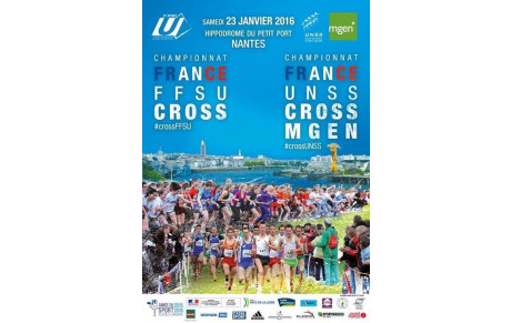 Direction NANTES sur les France de cross UNSS