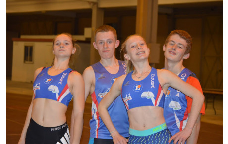 Les qualifiés sur les régionaux benjamins - minimes triathlons en salle 