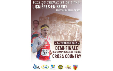 En route pour la demi-finale des France de cross