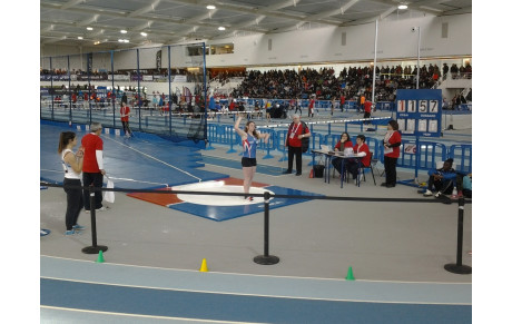 Marine à sa place lors des France en salle 