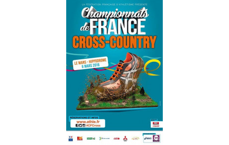 Les France de cross au MANS avec deux bleus