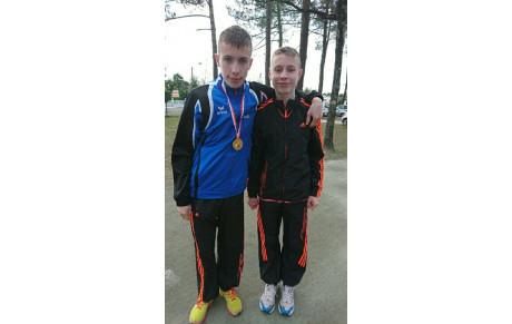 De bons résultats aux France de cross de sport adapté