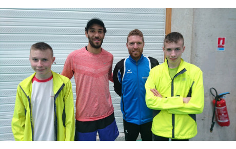 Les bleus avec une ""star"" de l’athlétisme 