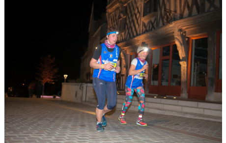 Après les les résultats, les photos du trail de CHARTRES en Lumières