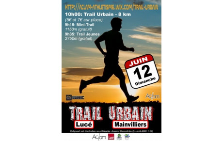 Le trail urbain de LUCE MAINVILLIERS avec Emmanuel... 