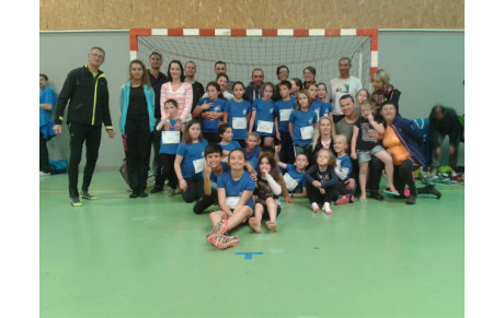 Même la pluie n'a pas empêché la joie et la bonne humeur des bleus au Dec'Anat