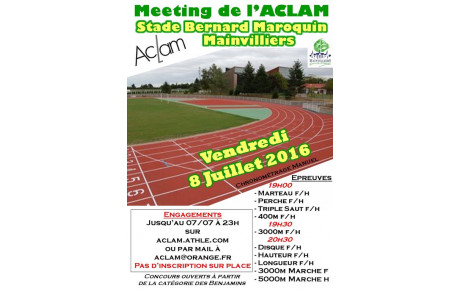 Meeting de l'ACLAM à MAINVILLIERS 
