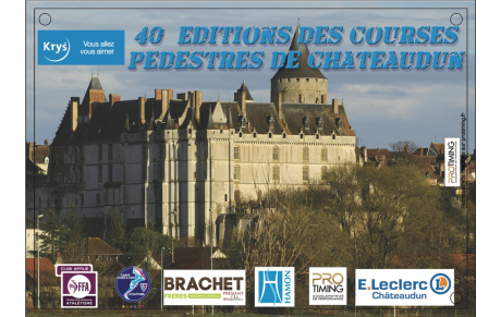 Le trail urbain de CHATEAUDUN, c'est dans une semaine.