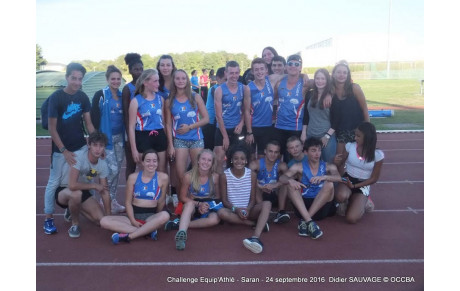 Joie, bonne humeur et performances au challenge Equip'Athlé