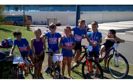 Les EA et PO sur le triathlon de CHARTRES