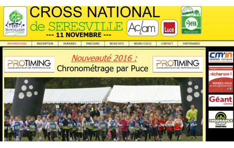 11 Novembre Cross National de Seresville (engagements cross et trail)