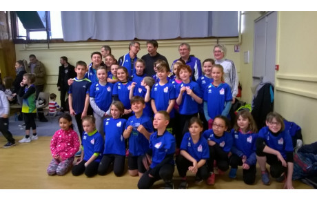 Les petits bleus à LUCE sur l'animation