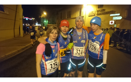 Victoire et podium à la corrida nordique 