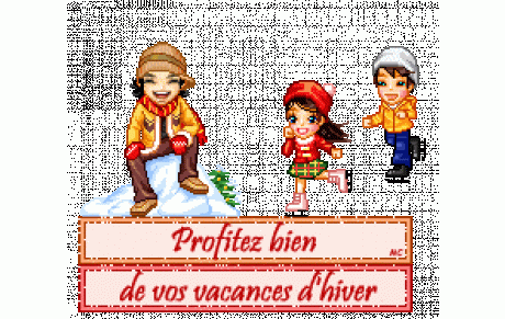 Les festivités durant les vacances d'hiver