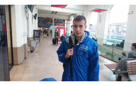 Gaël dans le grand bain de l'équipe de France FFSA