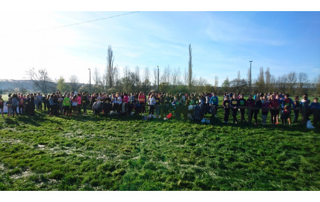 Un beau cross du collège à SAINT MAUR LE LOIR